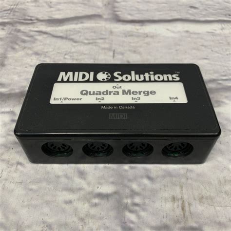 Photo du boîtier MIDI Solutions Merger