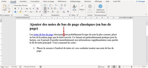 Infographie montrant les différents réglages d'espacement pour les notes de bas de page dans InDesign.