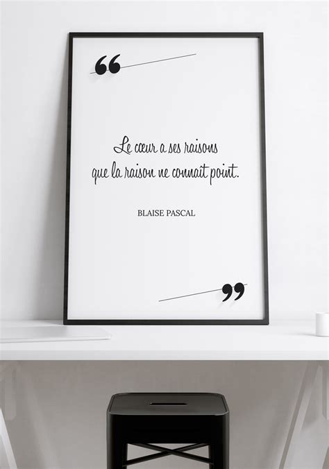 Affiche romantique avec une citation sur l'amour pour une chambre