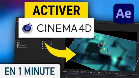 Comparaison côte à côte d'un rendu Cinema 4D avec et sans l'effet Hazy, montrant l'adoucissement des hautes lumières et le bloom