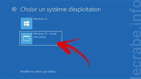 Icône représentant le mode sans échec de Windows.