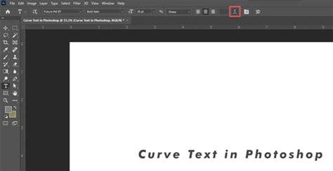 Illustration de GIMP montrant un texte déformé suivant une courbe tracée par un chemin