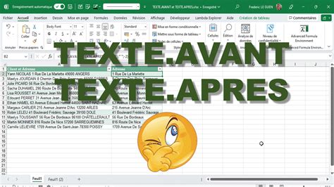 Exemple de texte avant et après l'union des lettres dans Inkscape.