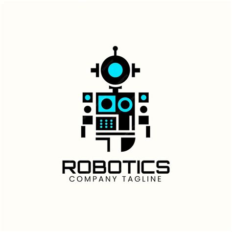 Schéma illustrant l'intégration d'un logo robotique dans une introduction vidéo futuriste