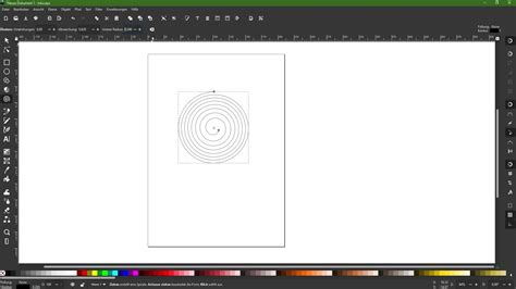 Exemple de spirale dessinée avec Inkscape