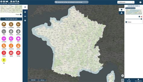 Schéma expliquant la manipulation pour télécharger des données OSM via Google Maps