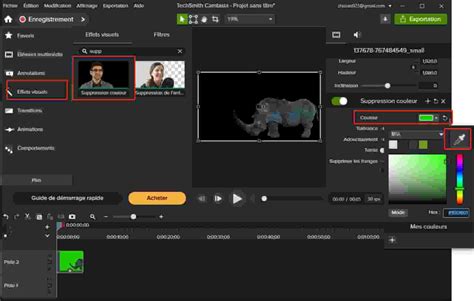 Schéma illustrant le processus d'incrustation en fond vert dans un logiciel de montage vidéo.