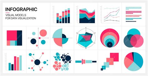 Collection variée d'éléments graphiques : polices, icônes, modèles