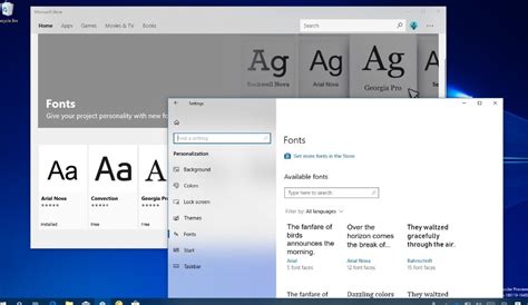 Interface de la bibliothèque Adobe Fonts dans Creative Cloud