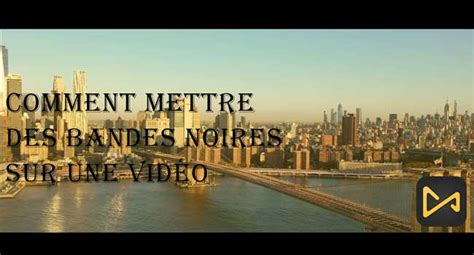 Exemple de vidéo avec des bandes noires dues à un mauvais cadrage