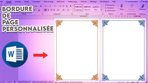 Exemple de photo avec une bordure personnalisée et un texte ajouté dans GIMP.