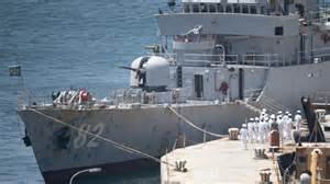 Carte montrant la localisation de l'exercice naval Mosi-3 dans les eaux sud-africaines.