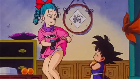 Illustration de Son Goku et Bulma dans le style original d'Akira Toriyama