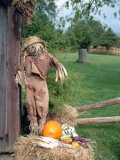 Exemples de visages et d'accessoires pour épouvantail