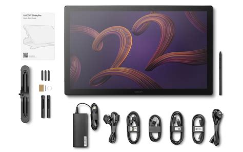 Vue d'ensemble de la Wacom Cintiq Pro 22