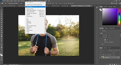 Illustration montrant l'interface du filtre 