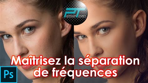 Schéma explicatif de la technique de Séparation de Fréquences dans Photoshop.