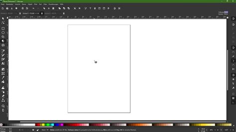 Capture d'écran montrant la configuration des points d'orientation dans Inkscape