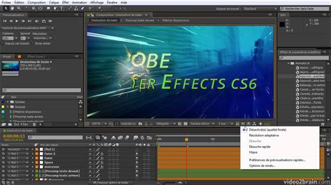Infographie expliquant comment optimiser la prévisualisation dans After Effects.