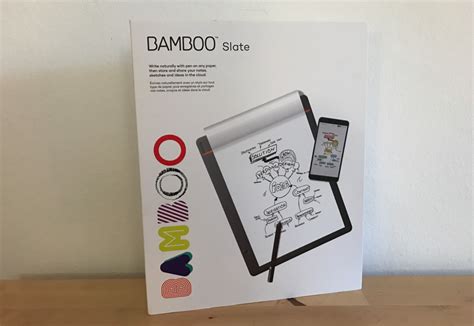 Schéma de fonctionnement de la Wacom Bamboo Slate avec l'application Inkspace