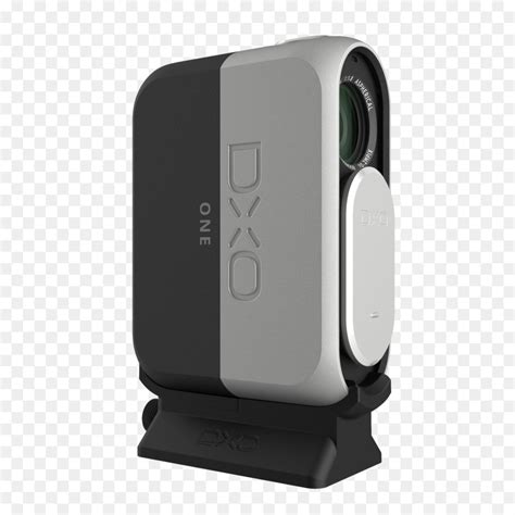 Photographie de la caméra DxO ONE connectée à un smartphone