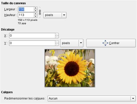 Fenêtre de dialogue 