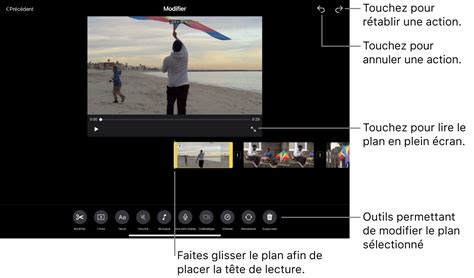 Schéma illustrant les options de qualité de lecture dans le visualiseur de Final Cut Pro
