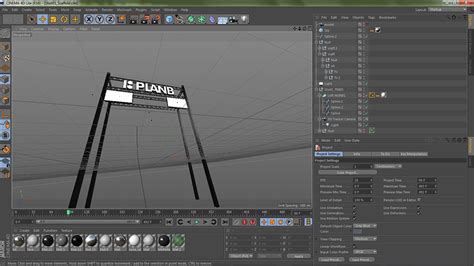 Interface d'After Effects montrant l'intégration d'un fichier Cinema 4D via le plug-in Cineware.