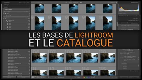 Schéma expliquant la relation entre le catalogue Lightroom, les aperçus et les fichiers photo sur différents disques de stockage.