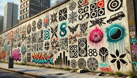 Exemple de Street Art utilisant la technique du collage ou du pochoir dans un environnement urbain.