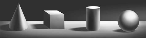 Exemple de dessin avec application d'ombres et de lumières pour créer du volume.