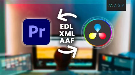 Schéma illustrant le flux de travail entre Adobe Premiere Pro et DaVinci Resolve