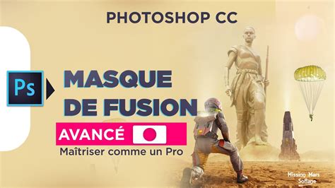 Illustration montrant l'utilisation d'un masque de fusion pour isoler un objet