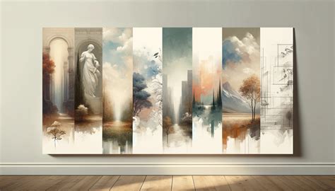 Composition montrant plusieurs exemples d'effets de filtres artistiques appliqués à différentes images