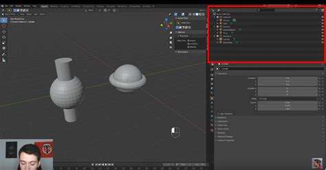Vue de l'Outliner et de la Channel Box dans Maya, montrant les blend shapes connectés