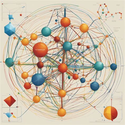 Illustration abstraite représentant la complexité et la puissance de la modélisation 3D avec 3ds Max.