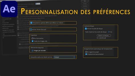 Capture d'écran montrant la boîte de dialogue de réinitialisation des préférences d'After Effects