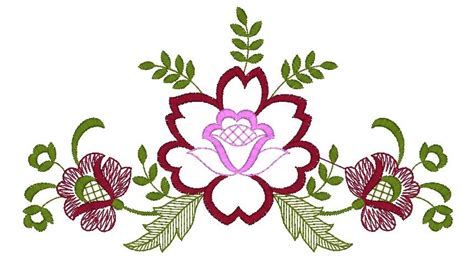 Exemple de motif de broderie complexe créé avec Inkscape et Inkstitch.
