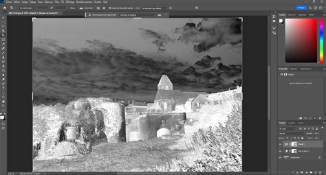 Exemple d'inversion et de neutralisation d'un négatif couleur dans Capture One