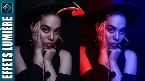 Exemple visuel d'utilisation de l'effet Lueur (Glow) pour créer un effet néon