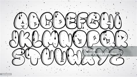 Exemples de styles de lettres graffiti variés