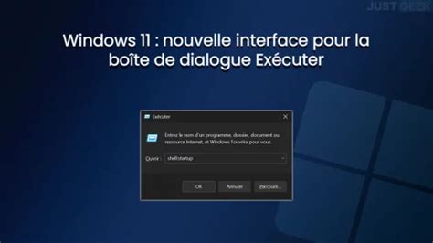 Interface de la boîte de dialogue