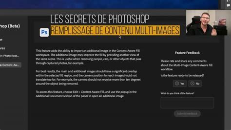 Exemple de Remplissage d’après le Contenu Multi-Images avec deux images source