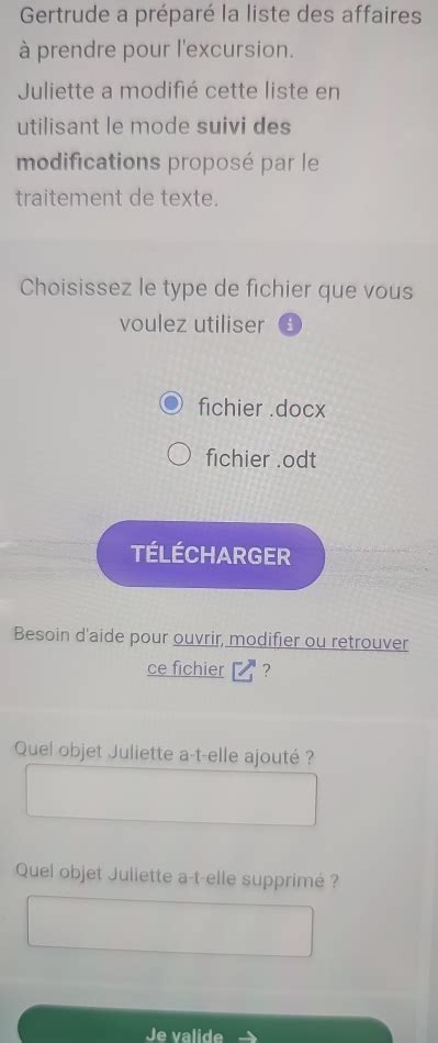 Capture d'écran montrant un objet supprimé avec succès via la commande