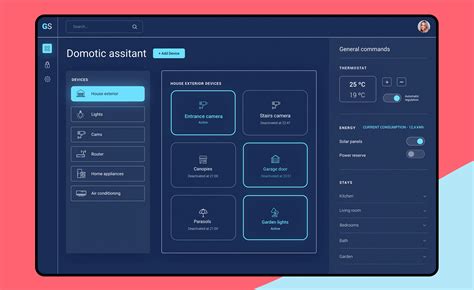 Exemple d'interface eLive avec des tutoriels et inspirations