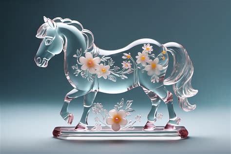 Exemple de caustiques générées par un objet en verre dans un rendu 3D