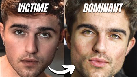 Comparaison avant/après de l'accentuation du regard et de la bouche