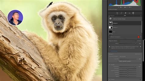 Exemple de masque de sélection de personne dans Lightroom