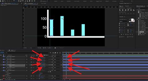 Exemple de création de graphiques animés dans After Effects