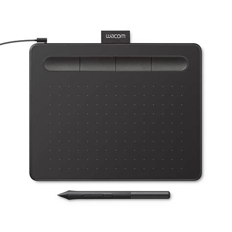 Illustration montrant les différentes zones personnalisables d'une tablette Wacom (ExpressKeys, Touchstrip, TouchRing)